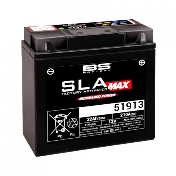 Bs 51913 Sla Max 2009-2011 BMW K 1300 GT Uyumlu Akü Jel Akü