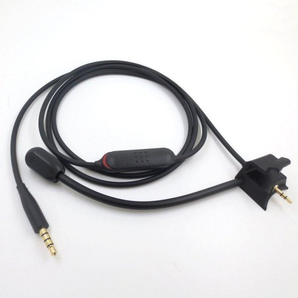 Bose QC35 I QC35 II Uyumlu Mikrofonlu Gaming Kulaklık Kablosu - 4