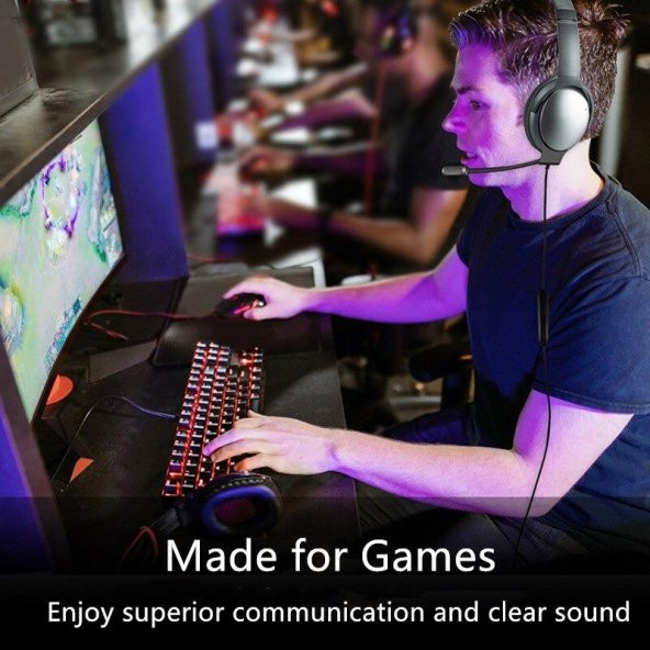 Bose QC35 I QC35 II Uyumlu Mikrofonlu Gaming Kulaklık Kablosu - 5