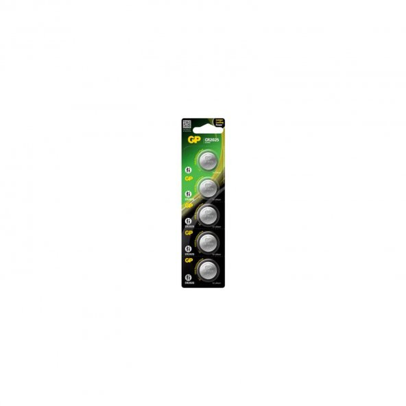 Gp CR2025-C5 3V Lityum Düğme Pil 5 Li Paket