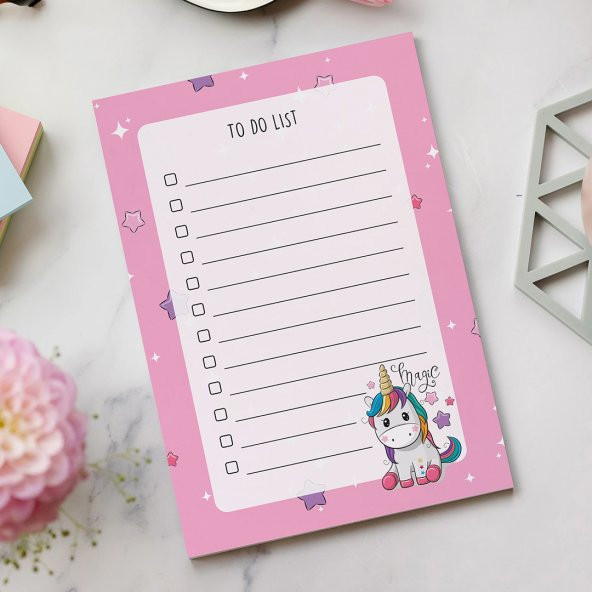 To Do List - Unicorn Not Defteri - 2