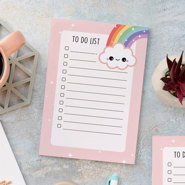 To Do List - Rainbow Not Defteri - 2