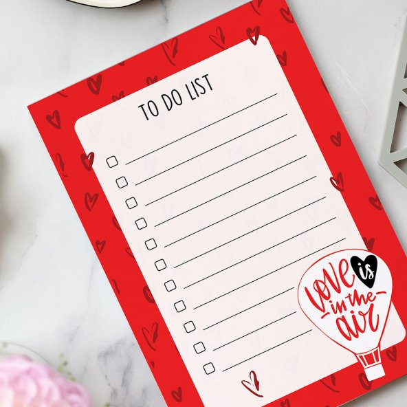 To Do List - Love is in The Air Not Defteri - 2