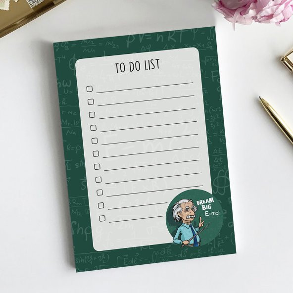 To Do List - Dream Big Not Defteri - 3