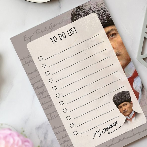 To Do List - Atatürk Not Defteri