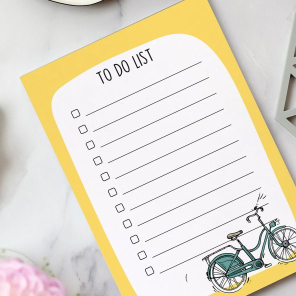 To Do List - Bike Not Defteri - 3