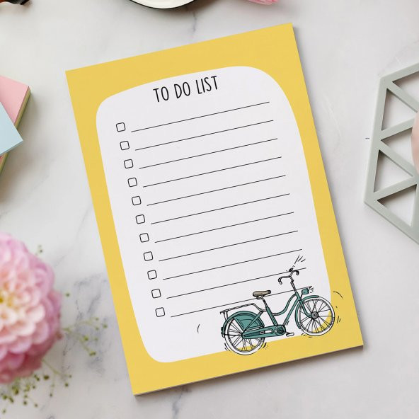 To Do List - Bike Not Defteri