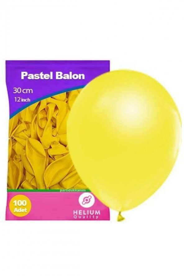 Sarı Balon 100 Adet