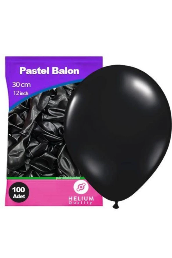 Siyah Balon (100 Adet)
