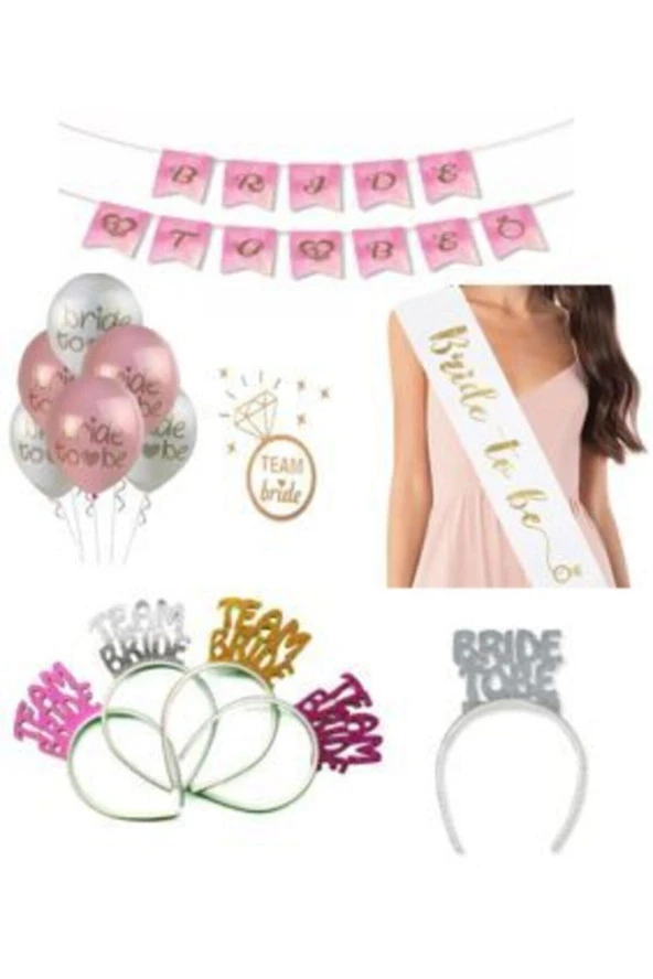 Bride To Be Parti Set 43 Parça Bekarlığa Veda