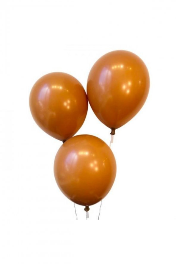 Kahverengi Pastel Balon 8 Adet