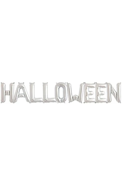 Halloween Gümüş Folyo Balon 35 Cm