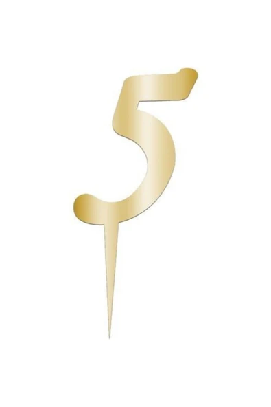 Pleksi 5 Rakam Gold