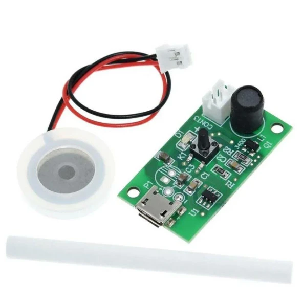 USB Ultrasonik Sis Yapıcı  Modül - 5V Nem Buhar Yapıcı