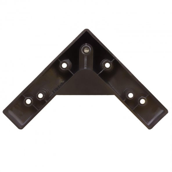 Lüks Mobilya Kanepe Sehpa TV Ünitesi Koltuk Ayağı 17 cm Siyah Baza Ayak - 6