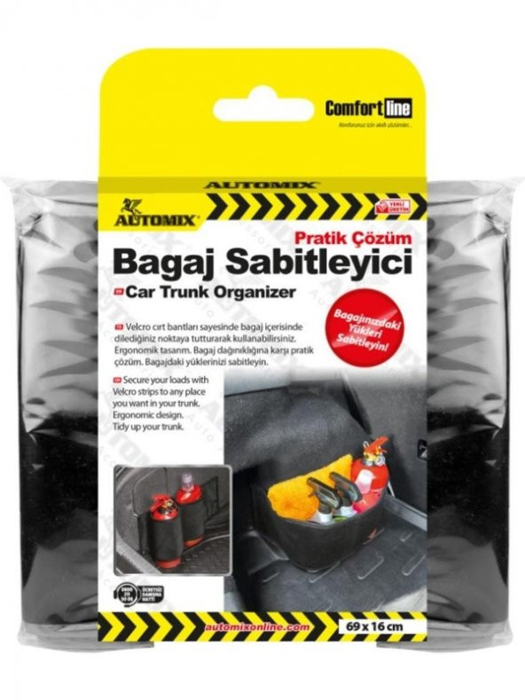 Bagaj Sabitleyici Eşya Tutucu Bagaj Organizer - 3