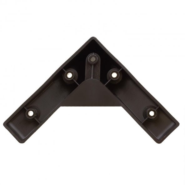 Lüks Mobilya Kanepe Sehpa TV Ünitesi Koltuk Ayağı 14 cm Siyah Baza Ayak - Resim 7