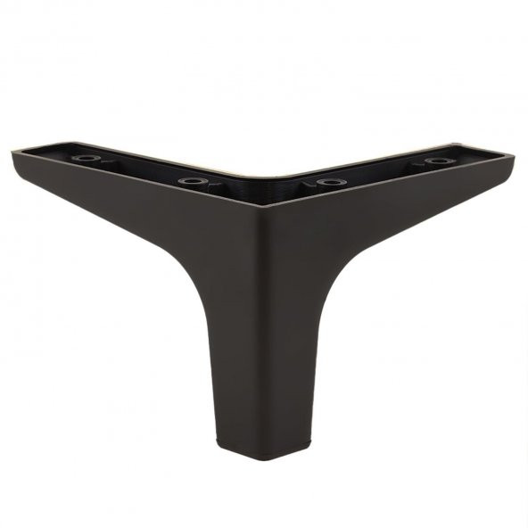 Lüks Mobilya Kanepe Sehpa TV Ünitesi Koltuk Ayağı 12 cm Siyah Baza Ayak - Resim 7