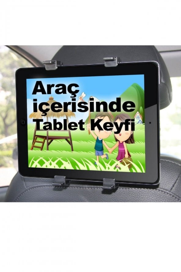 ARAÇ KAFALIK TİPİ IPAD + TABLET TUTUCU - 2