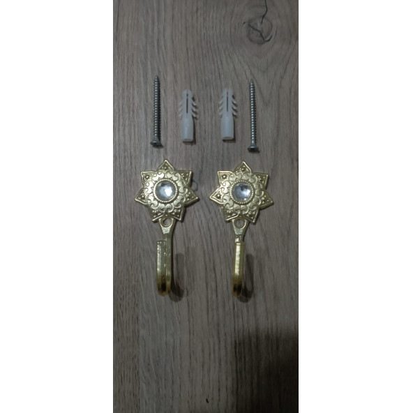 Askı Renso Perde Bağlama Aparatı Renso Askı (2 ADET)perde Bağlama Demiri - 3