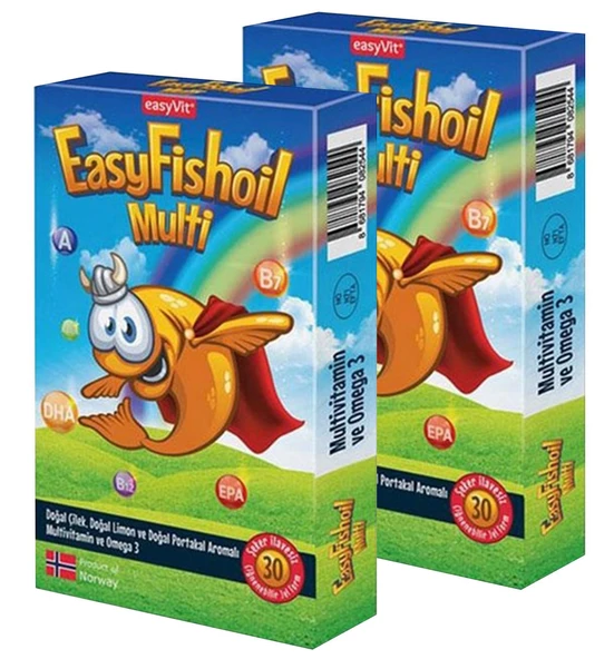 EasyFishoil Multi 30 Jel Tablet 2 Adet
