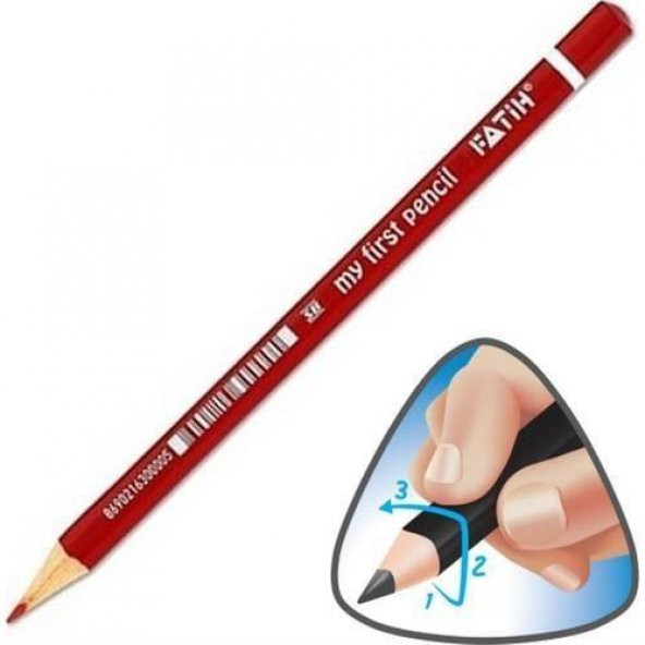 FATIH KIRMIZI JUMBO ILK ALISTIRMA KUR KALEMI 1 LI ürün görseli 1