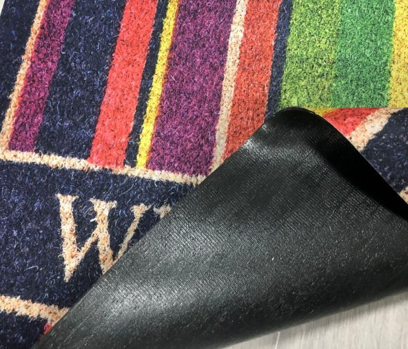 My Evilla Modern Dekoratif Kapı Önü Paspası 1 - 3