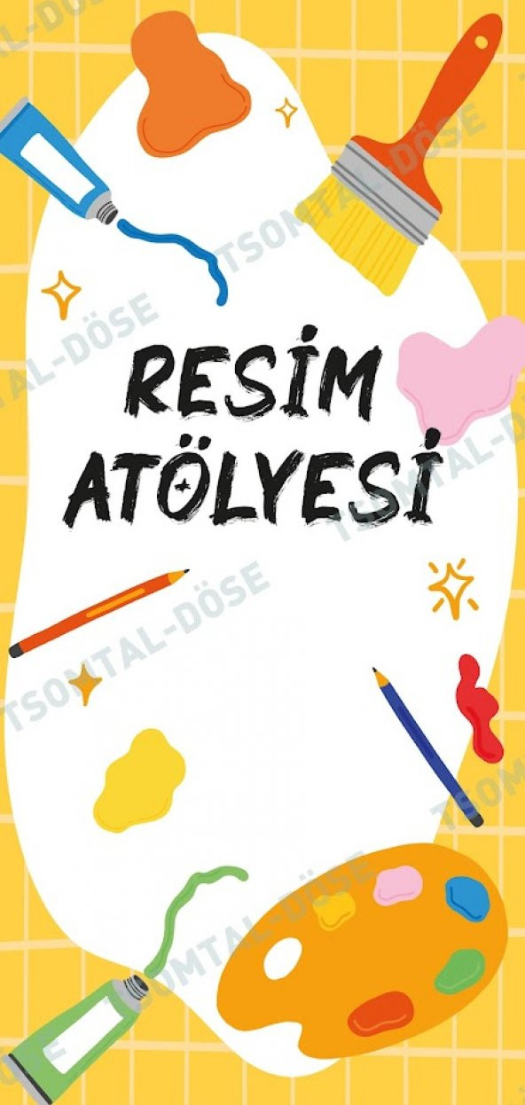 Resim Atölyesi Kapı Giydirme