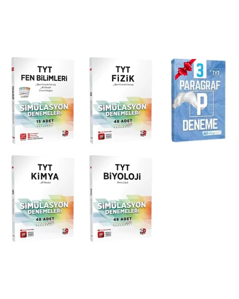 TYT Fen Bilimleri Fizik Kimya ve Biyoloji Simülasyon Deneme