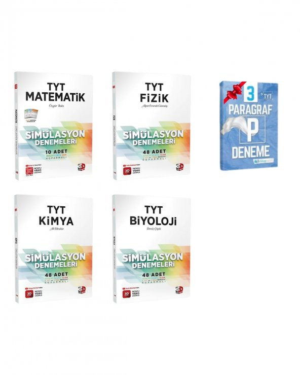 TYT Matematik Fizik Kimya ve Biyoloji Simülasyon Deneme