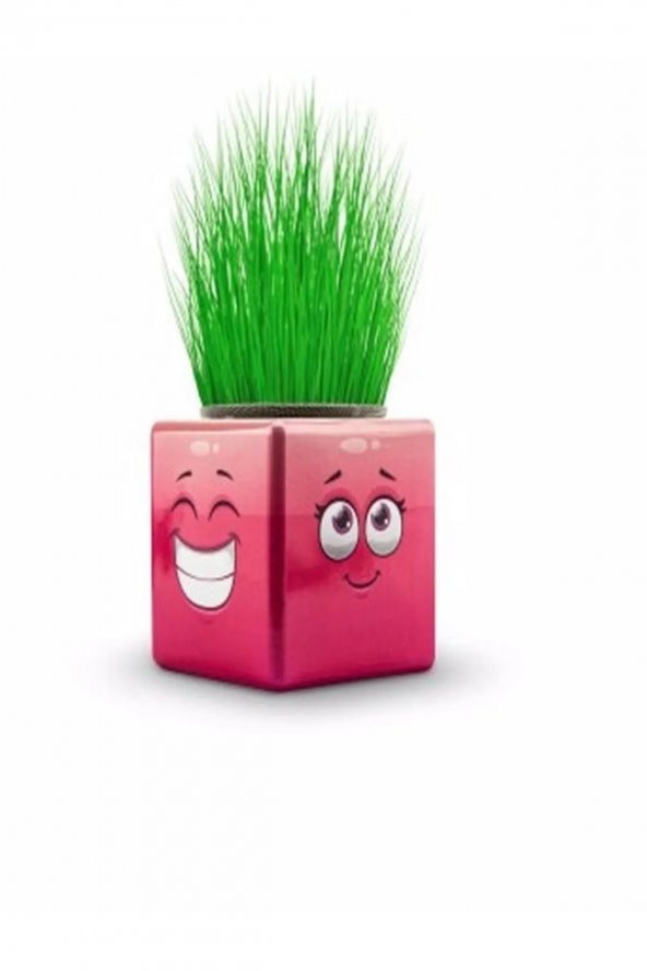 8li Karışık 3 Tarafı Emojili Figürlü Küp Çim Adamlar Okul Ve Okul Öncesi Hediyelik Çim Adam - 6