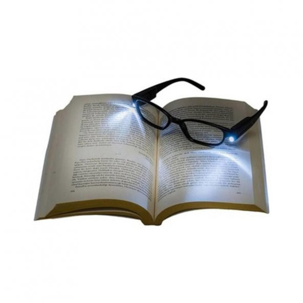 LED Işıklı Kitap Okuma Gözlüğü LED Teknolojisi Sayesinde Uzun Saatlerce Okumanızı Sağlayan Gözlük