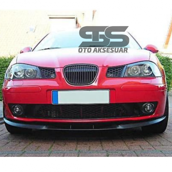 Seat İbiza Mk4 Cupra R Uyumlu Ön Lip Mat Siyah Ön Tampon Lip - 4