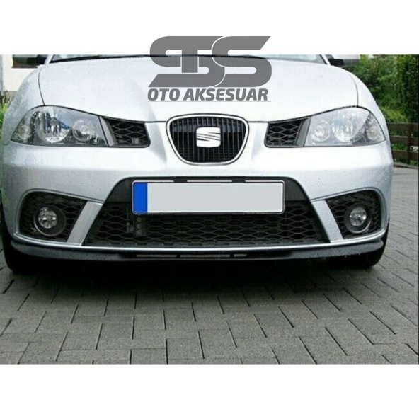 Seat İbiza Mk4 Cupra R Uyumlu Ön Lip Mat Siyah Ön Tampon Lip - 8