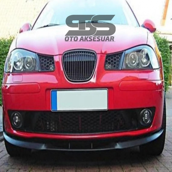 Seat İbiza Mk4 Cupra R Uyumlu Ön Lip Mat Siyah Ön Tampon Lip - 10