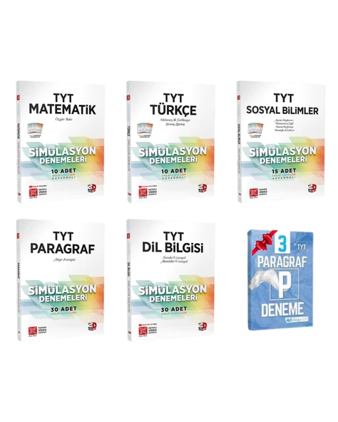 TYT Matematik Türkçe Sosyal Paragraf ve Dil Bilgisi Simülasyon Deneme