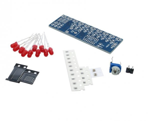 Yürüyen Işık Hobi Devresi SMD Entegreli - Demonte(Montesiz) - Resim 2