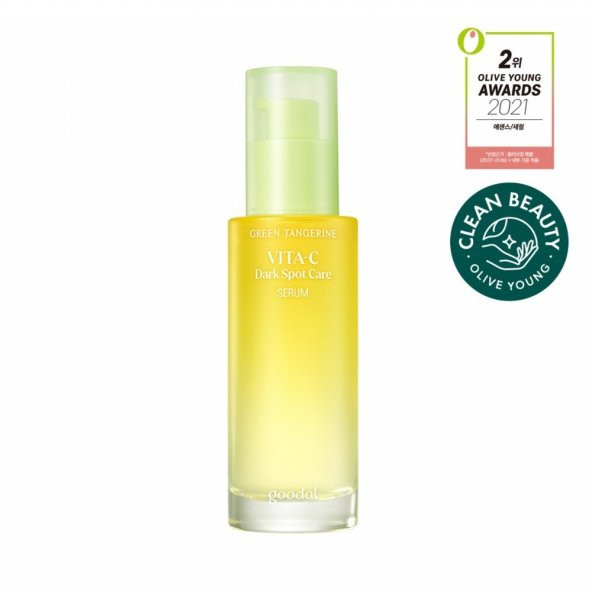 Goodal Green Tangerine Vita C Dark Spot Care Serum - Yeşil Mandalina Özlü Aydınlatıcı & Leke Karşıtı Serum