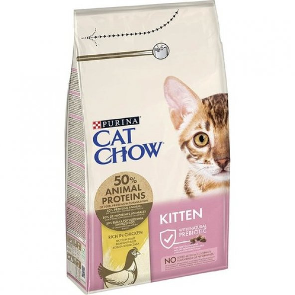 Purina Cat Chow 1,5 kg Tavuklu Yavru Kedi Maması1,5 kg