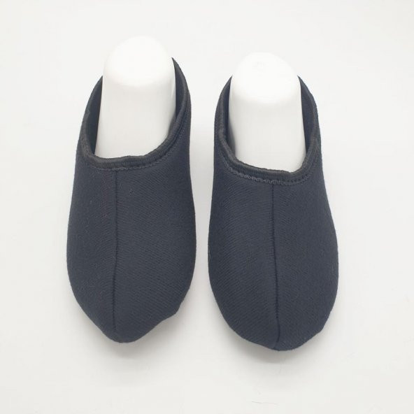 Sade Ev Patiği Klasik Model Siyah Renk - 5