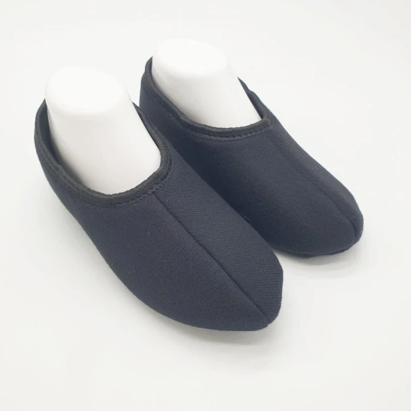 Sade Ev Patiği Klasik Model Siyah Renk - 9