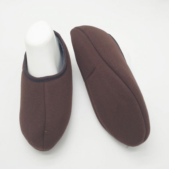 Sade Ev Patiği Klasik Model Kahve Renk - 2