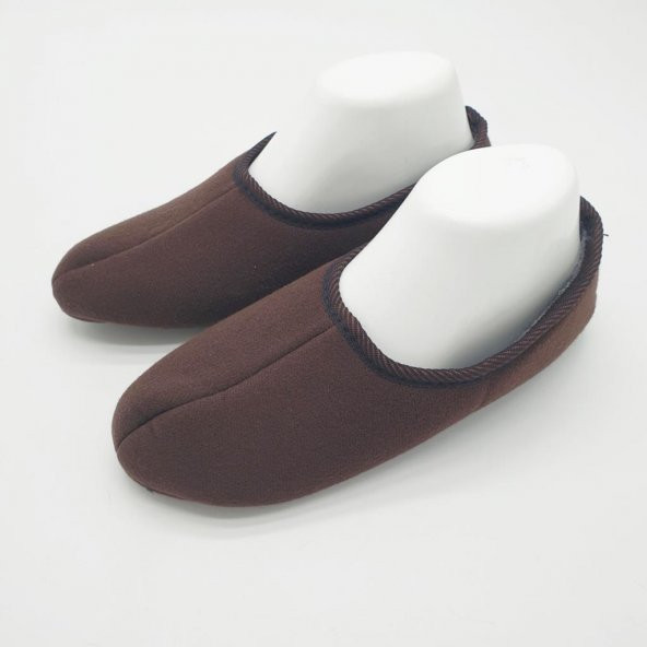 Sade Ev Patiği Klasik Model Kahve Renk - 3