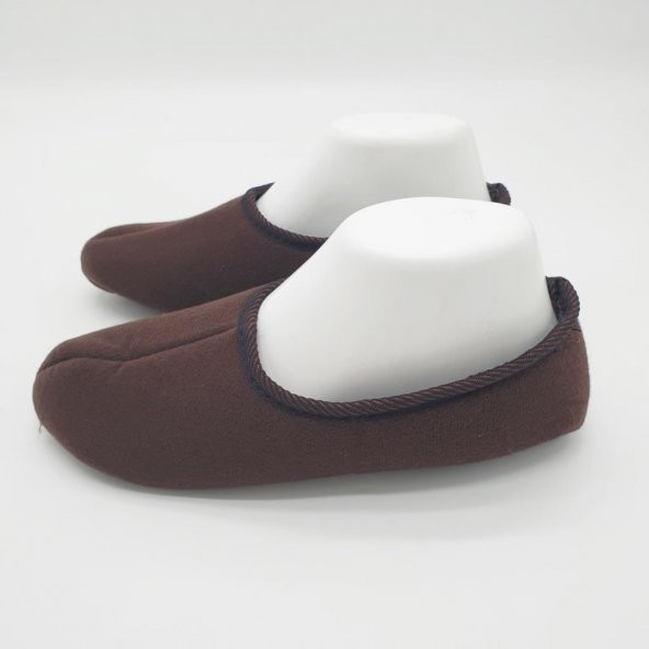Sade Ev Patiği Klasik Model Kahve Renk - 7
