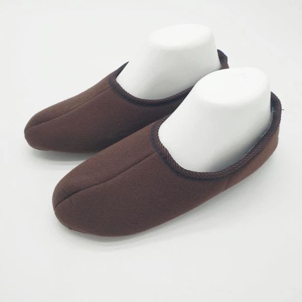 Sade Ev Patiği Klasik Model Kahve Renk - 10