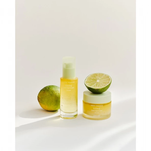 Goodal Green Tangerine Vita C Dark Spot Care Cream - Yeşil Mandalina Özlü Aydınlatıcı & Leke Karşıtı Krem - 4
