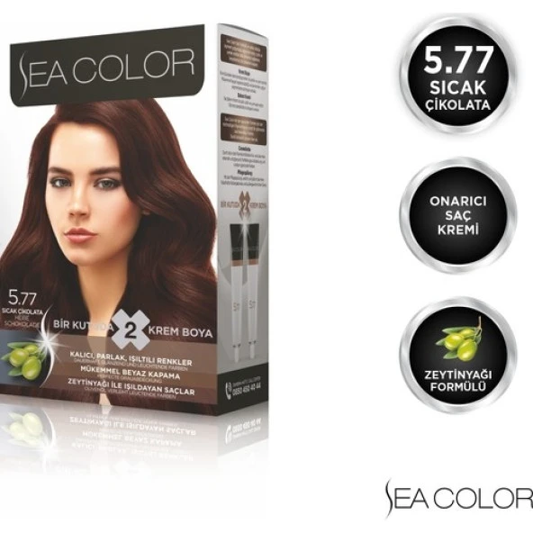 Sea Color Saç Boyası 5.77 Sıcak Çikolata 8698753381846