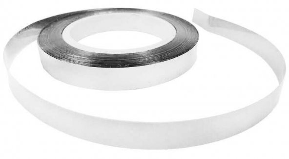 RAFYA METALİZE BEYAZ 25 MT 8 MM 1 RULO ürün görseli