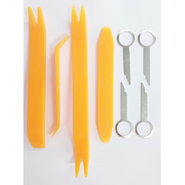 8 Parça Trim Teyp Sökme Set (sökme Aparatları Sert Abs Malzemedir) Teyp Kapı Döşeme Sökme Takımı