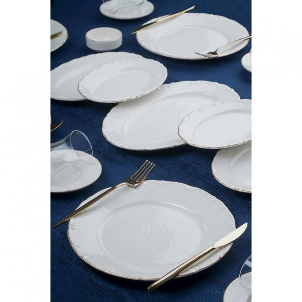 Acar Siena 27 Parça 6 Kişilik Porselen Kahvaltı Takımı XTL-21-0408/1 - 2